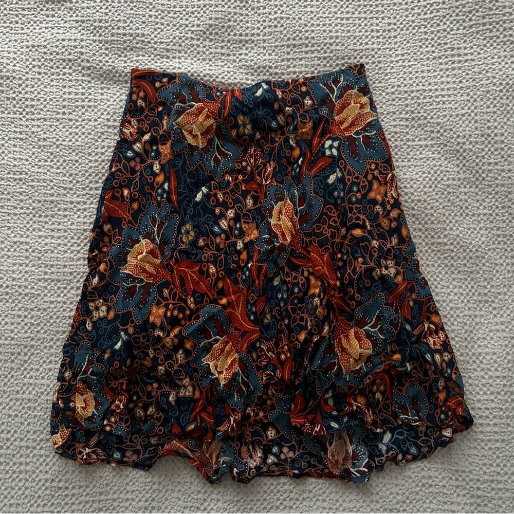 Anthropologie Paisley Skirt